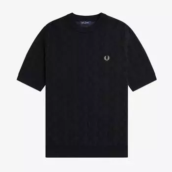 Футболка открытой вязки FRED PERRY [Sharp] 102 AFPM2417622 102 S