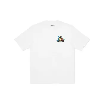 Футболка Palace JCDC2 с принтом на спине, мужские топы, белая PAL-SS20-039 XL