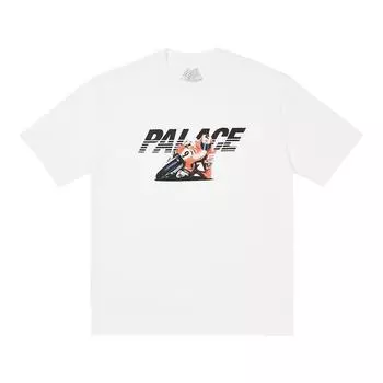 Футболка Palace Skurrt Белые топы унисекс P25TS136 L