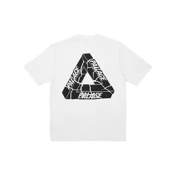 Футболка Palace Tri-Ripped, белые топы унисекс P25TS033 XXL