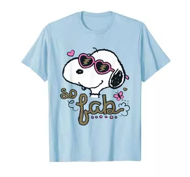 Футболка PEANUTS Snoopy So Fab синий