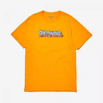 Футболка Quartersnacks с надписью Rat Ratz Футболка с надписью Rat Ratz M