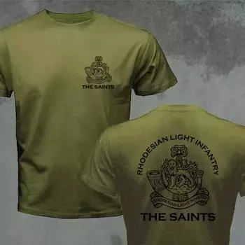 Футболка Rli Commando Rhodesian Light Infantry War Army Military XL