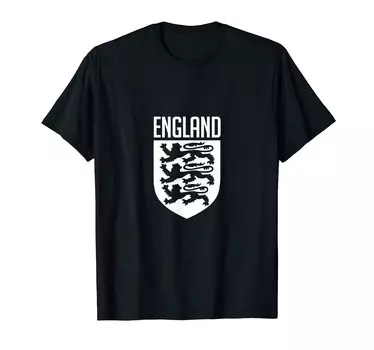 Футболка с эмблемой сборной Англии по футболу Three Lions