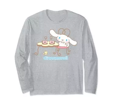 Футболка с длинным рукавом Cinnamoroll US Design Tea Time