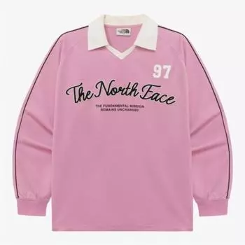 Футболка с длинным рукавом North Face White Label Tnf Crew Collar Nt7tr04l LIGHTPINK/085(XS)