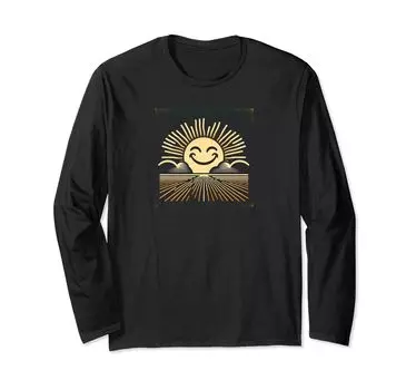 Футболка с длинным рукавом Sunbeam Smark Bright Day Design чёрный