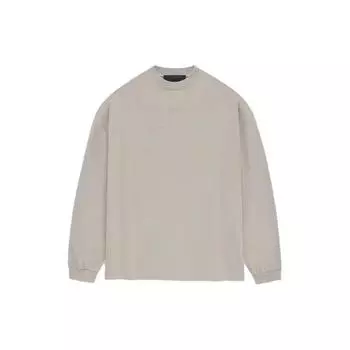 Футболка с длинными рукавами Fear of God Essentials Silver Cloud Мужские топы Серые 125BT232012F L