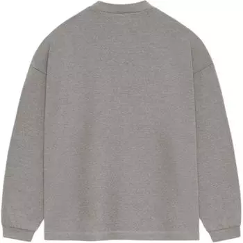 Футболка с длинными рукавами Fear of God Essentials Серые женские топы Хизер 125SU244201F M