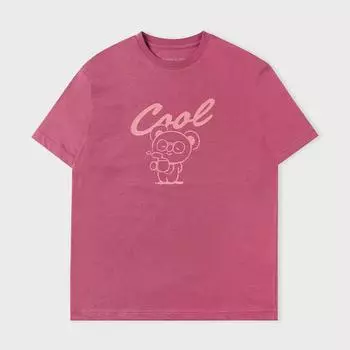 Футболка с коротким рукавом BT21 KOYA BASIC индийско-розовая (Выберите опцию: M / L) M