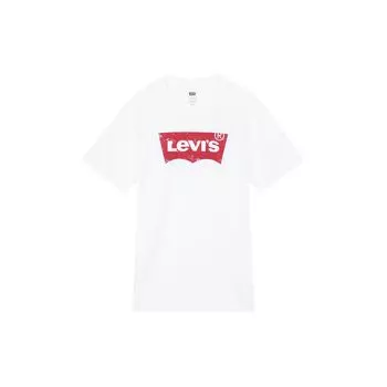 Футболка с коротким рукавом Levis Classic Logo Printed Men Tops White 17783-0197 XL