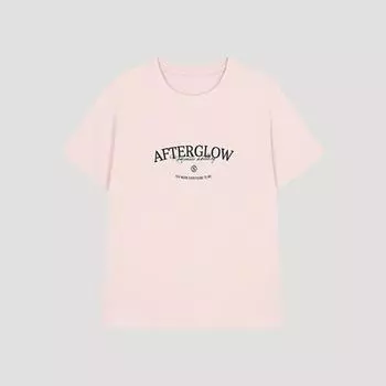 Футболка с коротким рукавом She S Miss CoTTon с надписью SSjTSo22010 LP light pink/66