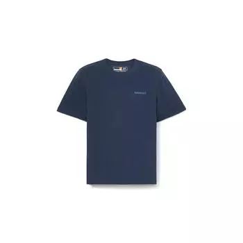 Футболка с коротким рукавом Timberland Men S Small Logo темно-синяя Tb0a2qb74331 Q0ea5010785649 00S