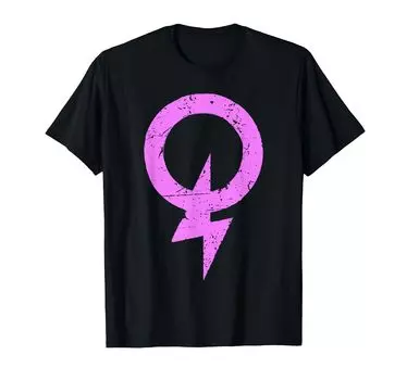 Футболка с надписью «4B 4 Nos Movement Feminism Grunge» чёрный