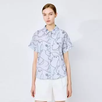 Футболка с принтом She S Miss Chain SwwSto21060 dark gray/55