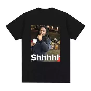 Футболка с рисунком Lucki Shhhhh Slayworld Opium Twizzy Rich KanKan Футболки с рисунком унисекс для женщин Хлопковая футболка большого размера с коротким рукавом 4XL