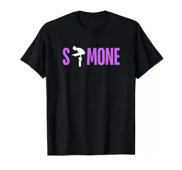 Футболка Simone Balance Bream для мальчиков и девочек чёрный