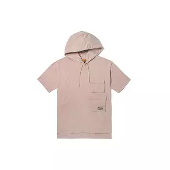 Футболка Timberland Solid Color Pocket Hooded Short Sleeve Футболка женская розовая A42GR-662 S