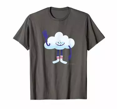 Футболка Trolls CLOUD GUY серый
