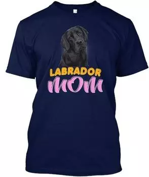 Футболка унисекс ABlack Labrador Mom Standard S