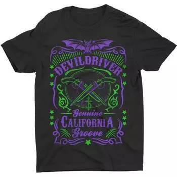 Футболка унисекс Devildriver Cross Guns S