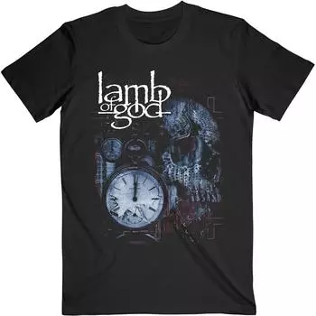 Футболка унисекс Lamb Of God Circuitry Skull Re