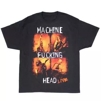 Футболка унисекс Machine Head Machine Fucking Head Live S