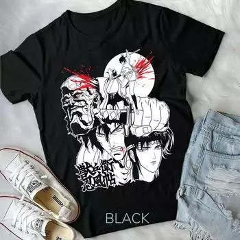 Футболка унисекс Ninja Scroll New S