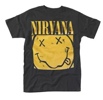 Футболка унисекс Nirvana Box Smiley Face S