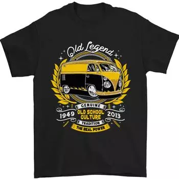 Футболка унисекс Old Legend Vdub Beetle Bug Classic Car S