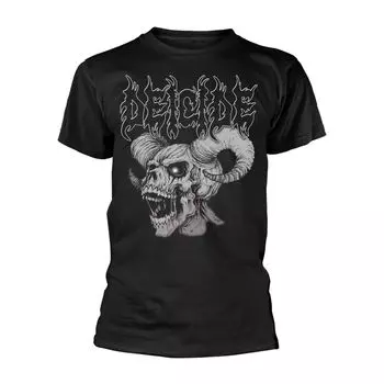 Футболка унисекс с черепом и рогами Deicide