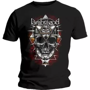 Футболка унисекс с черепом Lamb of God