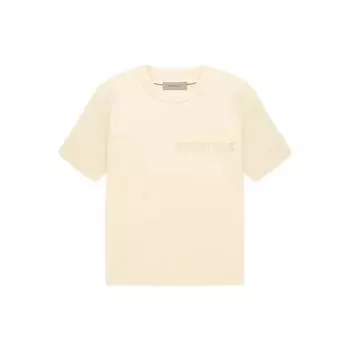 Футболка унисекс с короткими рукавами Fear of God Essentials Eggshell-White FOG-FW22-820 XL