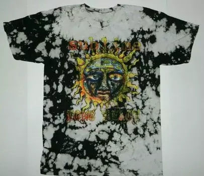 Футболка унисекс с рисунком Ly Sublime Long Beach Tie Dye Band S