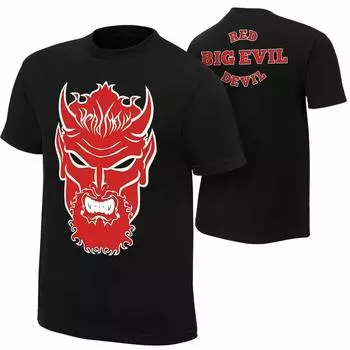 Футболка унисекс Wwe The Undertaker Red Devil Big Evil, черная футболка с борцом в стиле ретро S