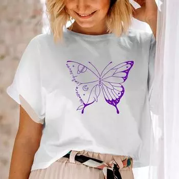 Футболка We Were Only Seven Футболка Bangtan Butterfly Футболка Bangtan Whale Чонгук Чимин Тэхён Джин Джей-Хоуп Шуга Футболка RM Армейский друг S белый