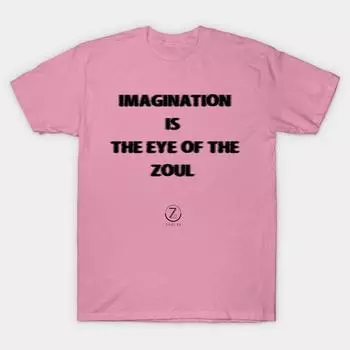 Футболка женщин Imagination Is The Eye Of The Zoul Harajuku Печать Кавайи футболка Летний короткий рукав женский футболка Top Tee S