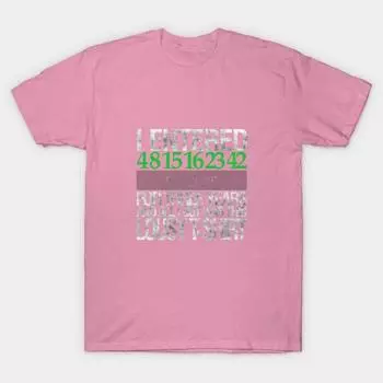 Футболка женская 4 8 15 16 23 42 Execute Harajuku Print Kawaii футболка летняя с коротким рукавом женская футболка топ футболка S