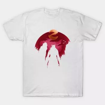 Футболка женская A Hunter Must Hunt красная футболка с принтом Harajuku Kawaii летняя футболка с коротким рукавом женская футболка топ S
