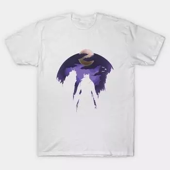 Футболка женская A Hunter Must Hunt темно-синяя футболка с принтом Harajuku Kawaii летняя футболка с коротким рукавом женская футболка топ S