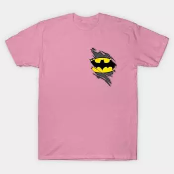 Футболка женская Be The Hero Pocket Harajuku Print Kawaii футболка летняя женская футболка с коротким рукавом топ футболка S розовый