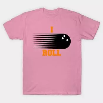 Футболка женская Bowling I Roll Harajuku Print Kawaii футболка летняя женская футболка с коротким рукавом топ футболка S розовый