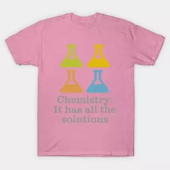 Футболка женская Chemistry Solutions Harajuku Print Kawaii футболка летняя женская футболка с коротким рукавом топ S