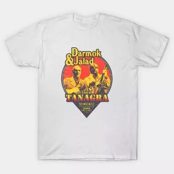 Футболка женская Darmok And Jalad At Tanagra Faded Sunset Harajuku Print Kawaii футболка летняя женская футболка с коротким рукавом топ футболка S розовый
