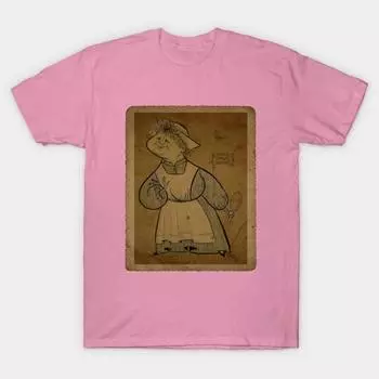 Футболка женская Даунтон Аббатства миссис. Футболка Patmore Harajuku Print Kawaii, летняя женская футболка с коротким рукавом, топ S