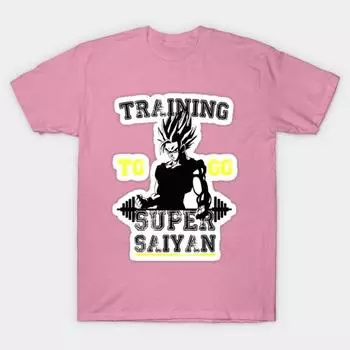 Футболка женская Gohan Training To Go Super Saiyan Harajuku Print Kawaii футболка летняя женская футболка с коротким рукавом топ S