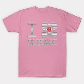 Футболка женская I Heart Science Harajuku Print Kawaii футболка летняя женская футболка с коротким рукавом топ футболка S розовый