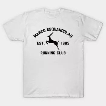 Футболка женская Marco Esquandolas Running Club Harajuku Print Kawaii футболка летняя женская футболка с коротким рукавом топ S