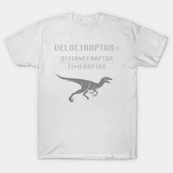 Футболка женская Math Geek Dinosaur Velociraptor Pun Lover Fan Harajuku Print Kawaii футболка летняя женская футболка с коротким рукавом S розовый