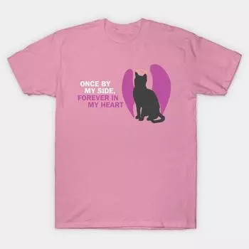 Футболка женская Once By My Side Forever In My Heart Harajuku Print Kawaii футболка летняя женская футболка с коротким рукавом топ футболка S розовый